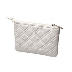 7764 Trousse de toilette blanc 19x2x13 ,1 poche intérieure