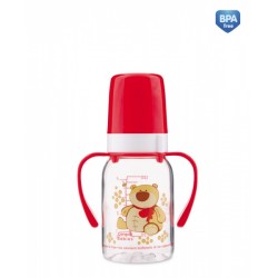 11/823prz Biberon à anses Tritan 120ml collection "happy animals" BPA0% 3M+