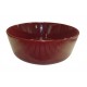 3441 Saladier 22 cm rayures bordeau