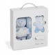 PE005-01 Couverture 80x110 Bleu Oso estrella +Peluche 15 cm