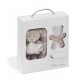 PE005-05 Couverture 80x110 Beige Oso estrella +Peluche 15 cm