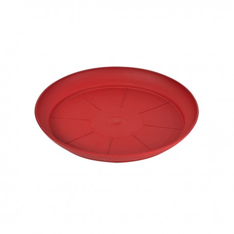 PATIO saucer for pot 19 cm red