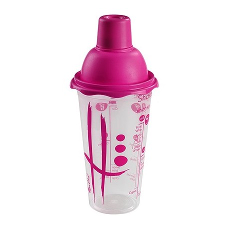 16340SIV SHAKER VARSOVIA 0,75 L (Jaune/Rouge/Vert foncé)