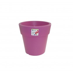 869-21 Pot Linéa Violet D16xh15.5cm