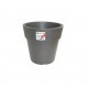 869-25 Pot Linéa Anthracite D16xh15.5cm