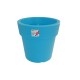 871-15 Pot Linéa Cyan D25xh24cm