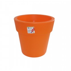 871-19 Pot Linéa Orange D25xh24cm