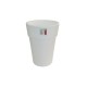879-01 Pot Linéa haut blanc D16xh22cm
