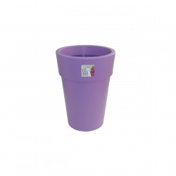 879-16 Pot Linéa haut Purple D16xh22cm