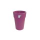 879-21 Pot Linéa haut Violet D16xh22cm