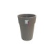 879-26 Pot Linéa haut Taupe D16xh22cm