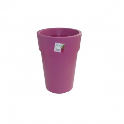 880-21 Pot Linéa haut violet D20xh26cm