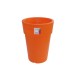 881-19 Pot Linéa haut Orange D25xh34cm