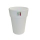 882-01 Pot Linéa haut Blanc D30xh41cm