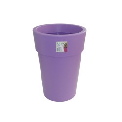 882-16 Pot Linéa haut Purple D30xh41cm