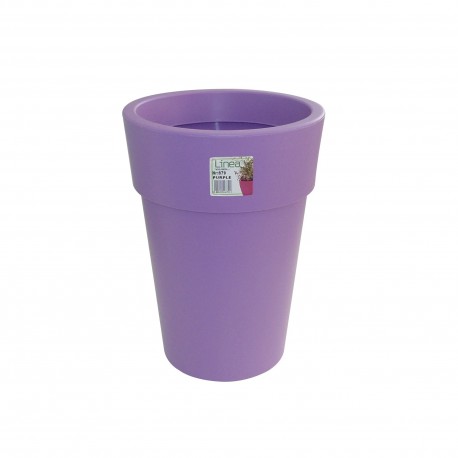 882-16 Pot Linéa haut Purple D30xh41cm