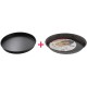 3994 Set de 2p : moules à tarte 30 + moule à quische 30