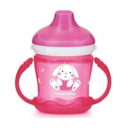 57/300 rose Tasse d'apprentissage sweets fun180ml a anses bec silicon