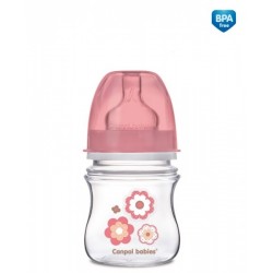 35/216 rose Biberon anticolique col large 120ml PP nouveau né BPA0%