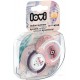 22/855girl 2 sucettes dynamiques silicone LOVI 0-3M+ Indian summer